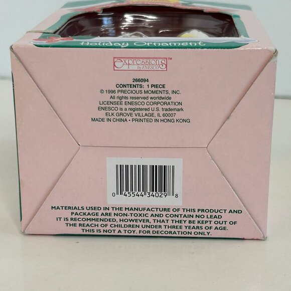 Precious Moments Christmas Ornament Home for the Holidays Collection Enesco 1996 - Picture 15 of 16